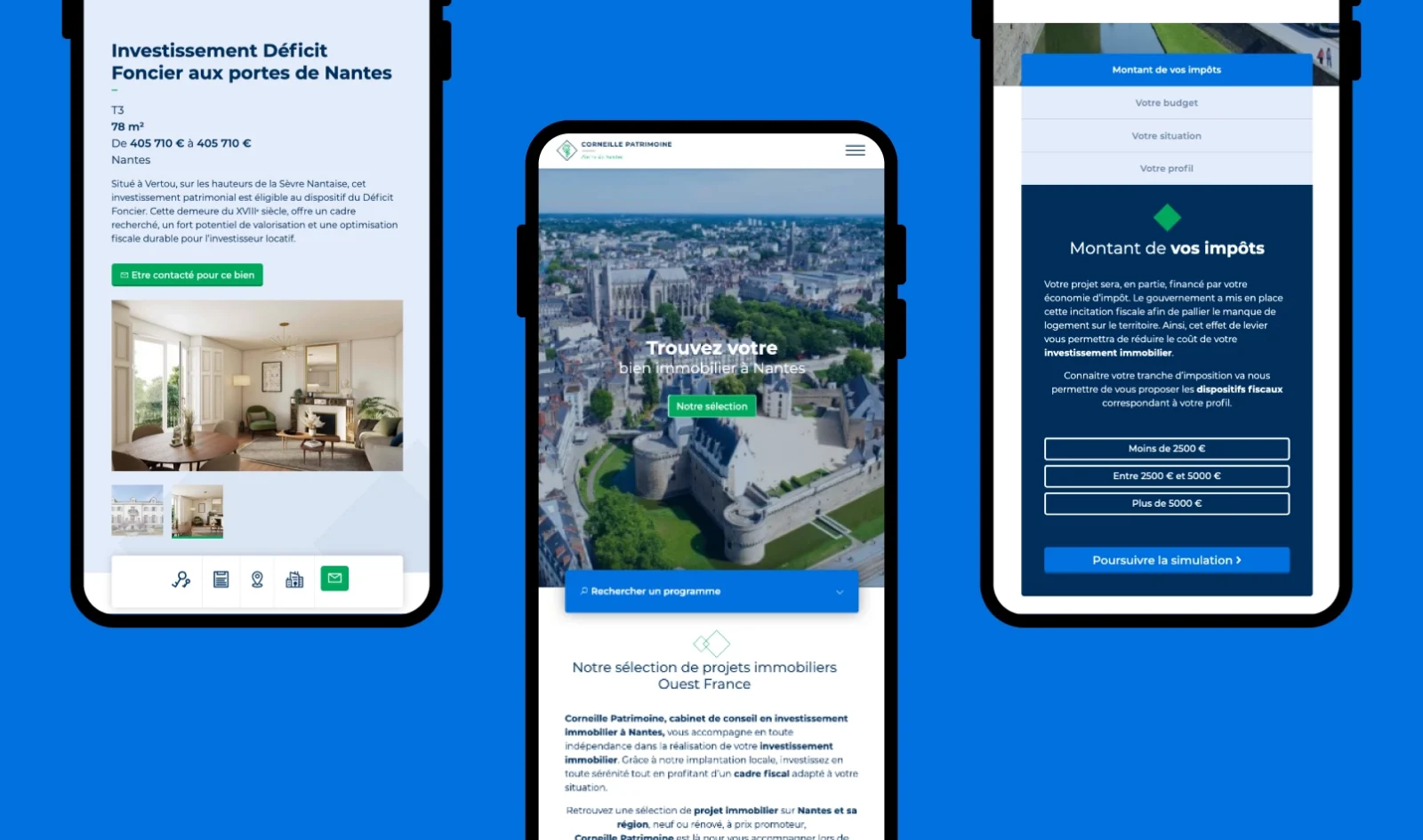 Création de site internet responsive pour agence immobilière à Lyon