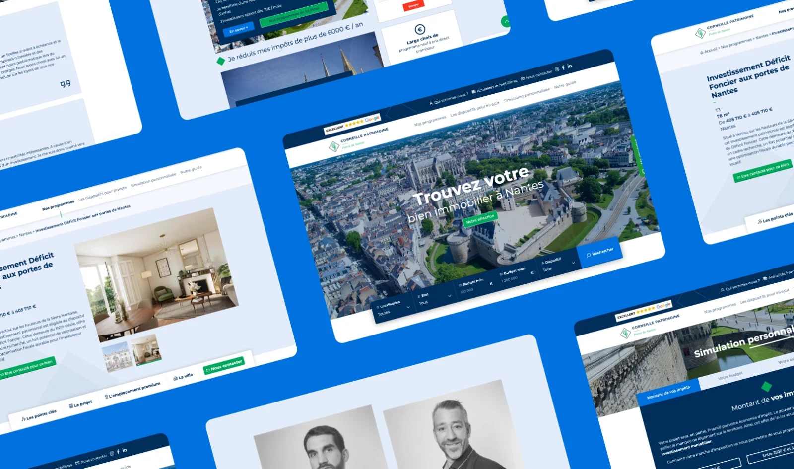 Création de site internet pour agence immobilière à Lyon