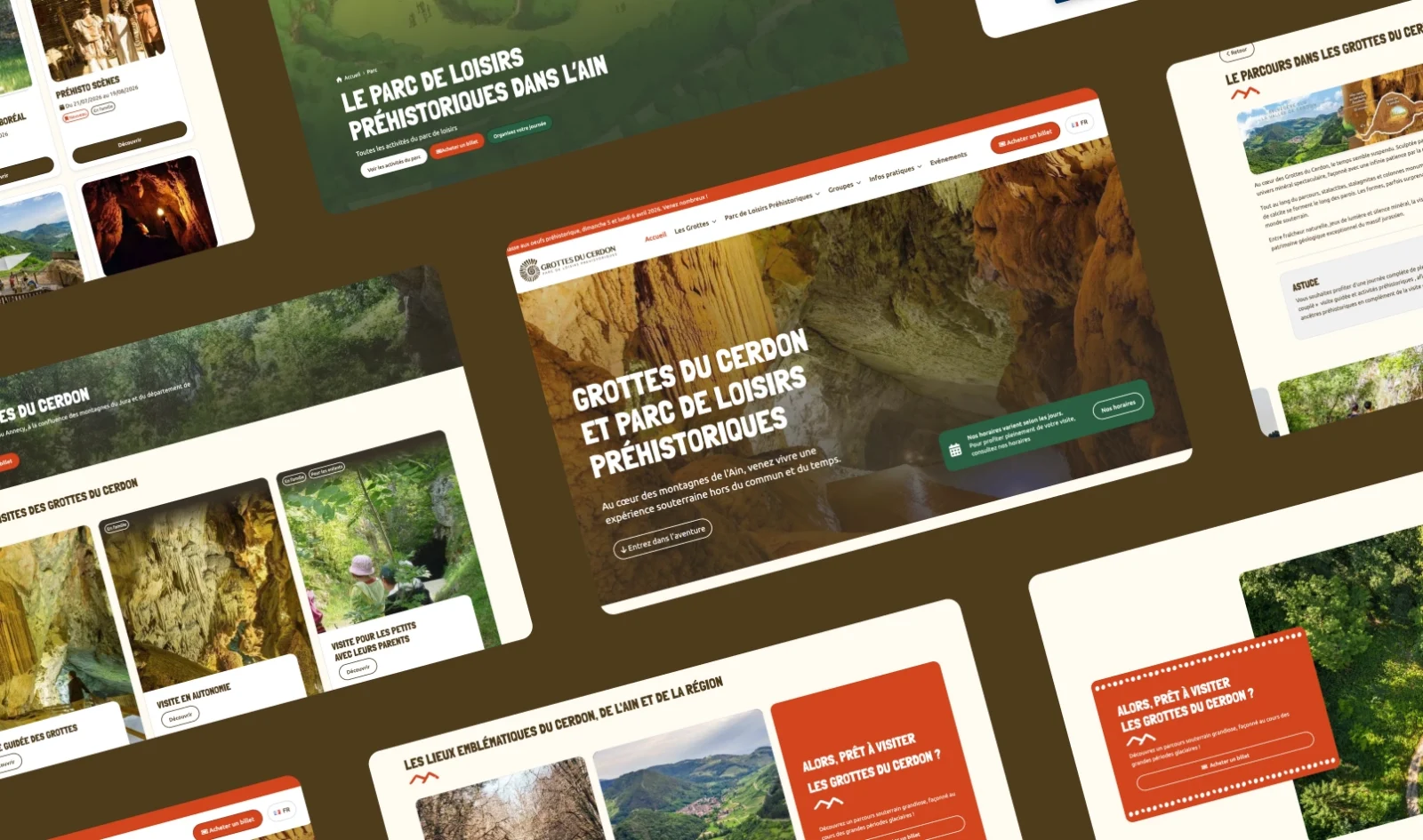 Refonte WordPress Grottes Du Cerdon